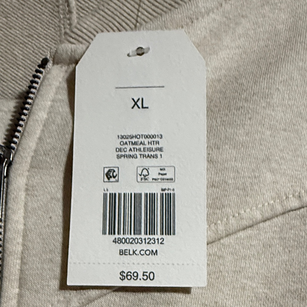 Wonderly Heathered Off-White Ribbed Jacket - Picture 3 of 8